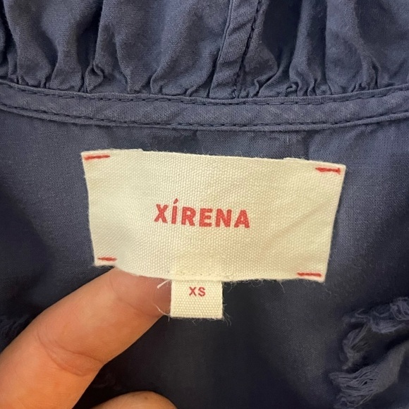 XIRENA Kayde Shirt Crown Blue Size XS - Picture 7 of 10